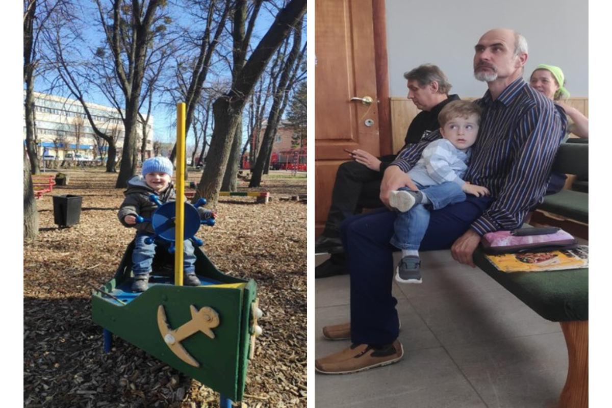 Наш малюк Саша / Our baby Sasha