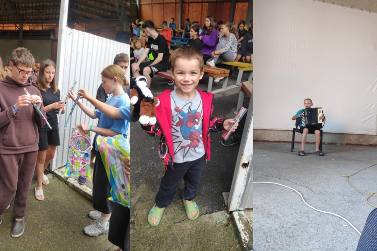 Отримання призів / Receiving prizes