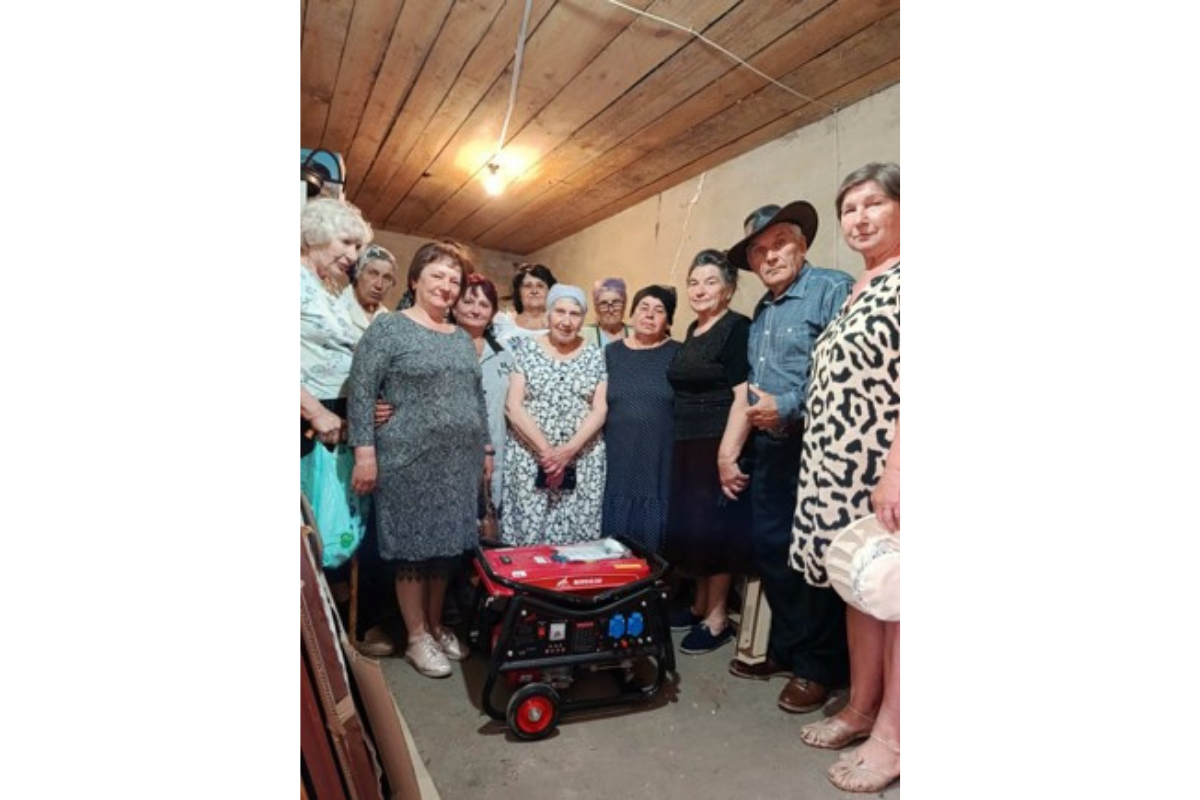 Церква благодать місто Городище. Радіємо придбання генератора для служіння / Church of Grace, city of Horodyshche. We are pleased to purchase a generator for the ministry